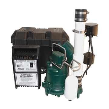 Battery-Powered Backup Sump Pump
